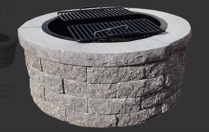 Ideal ScapeStone Firepit